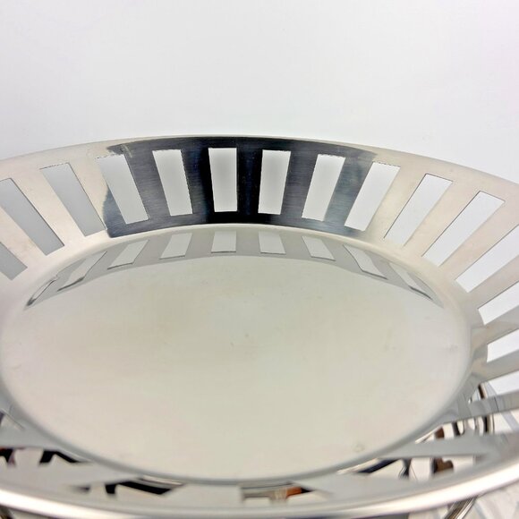 George J. Sowden Bodum Polished Stainless Steel Design 13" Bowl 1987 Sereno - Picture 9 of 16